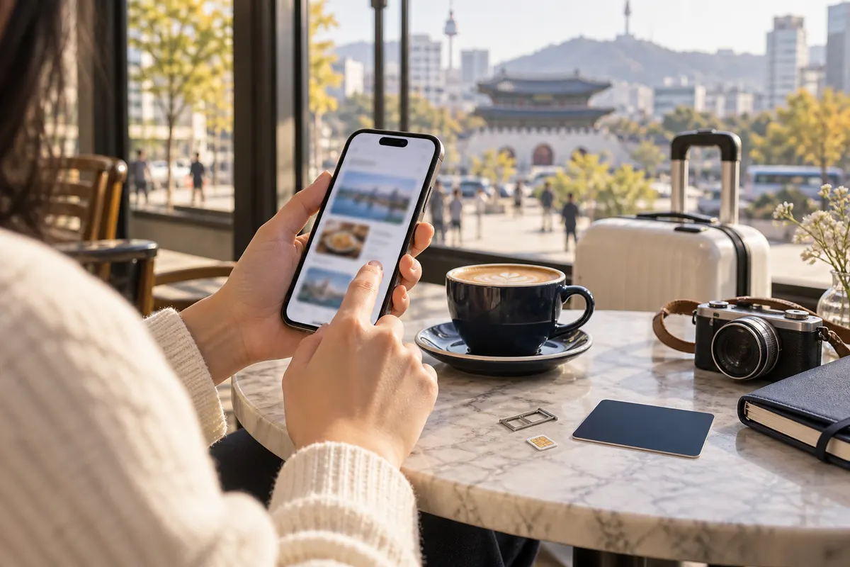 Korea eSIM vs SIM Card: A Visitor Checklist
